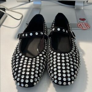 A new day Black and Silver women Dress Shoes size 10